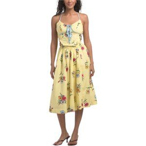 US TOGETHER 2pc Floral Printed Tank And Skirt Set